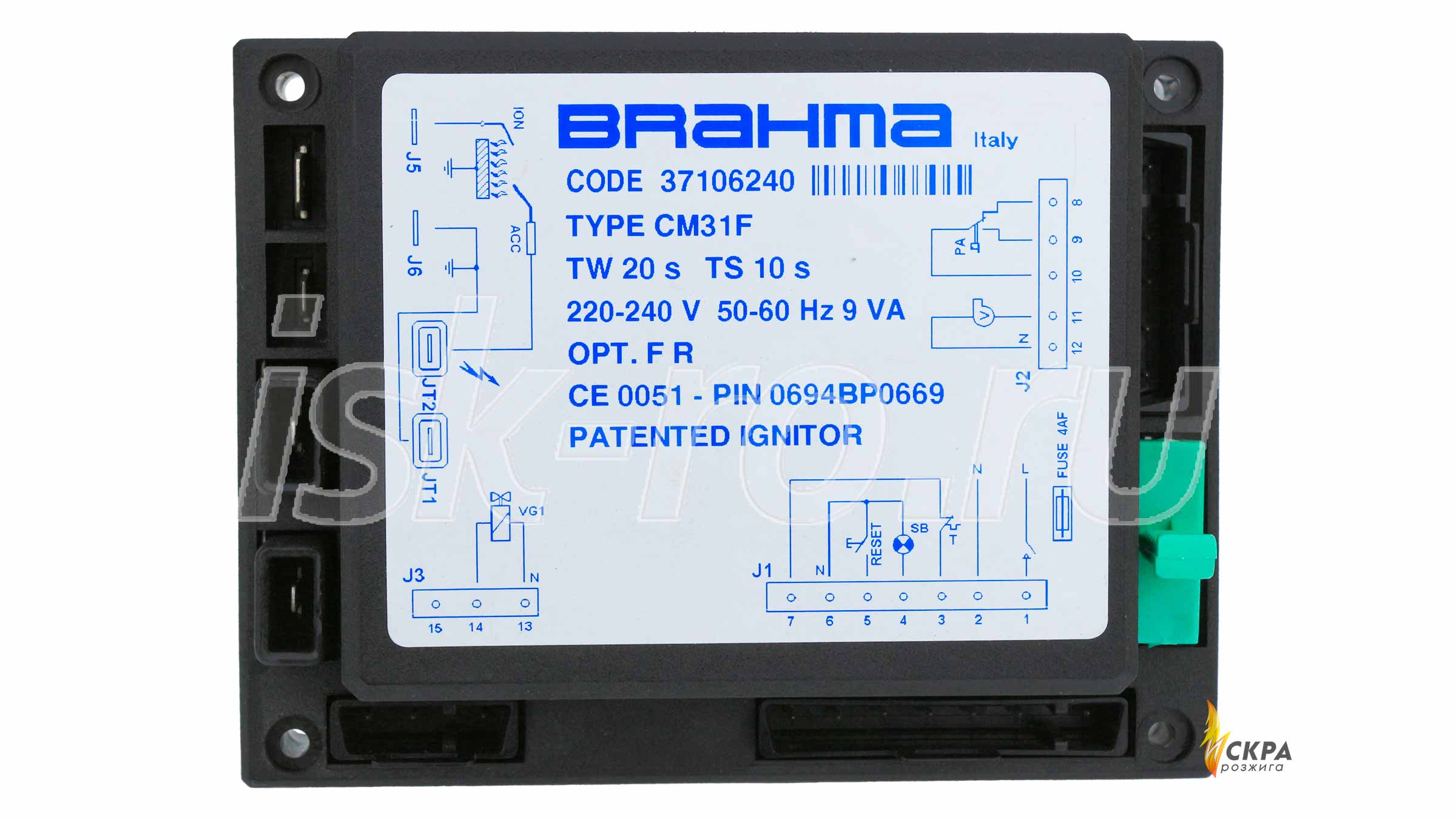 Менеджер горения Brahma CM31F 37106240