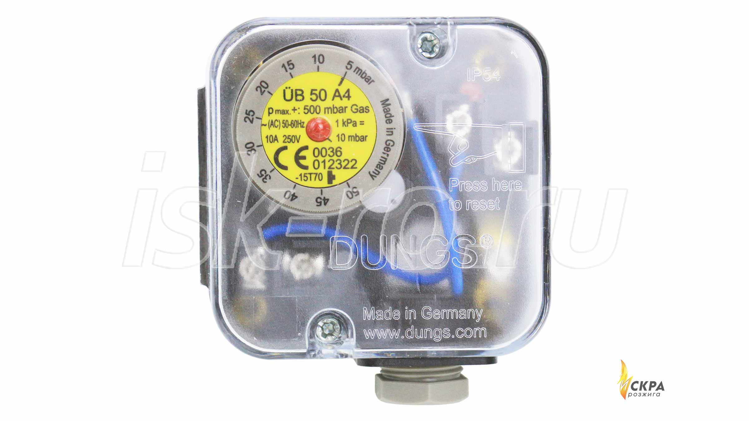 Реле давления газа UB 50 A4 65323034