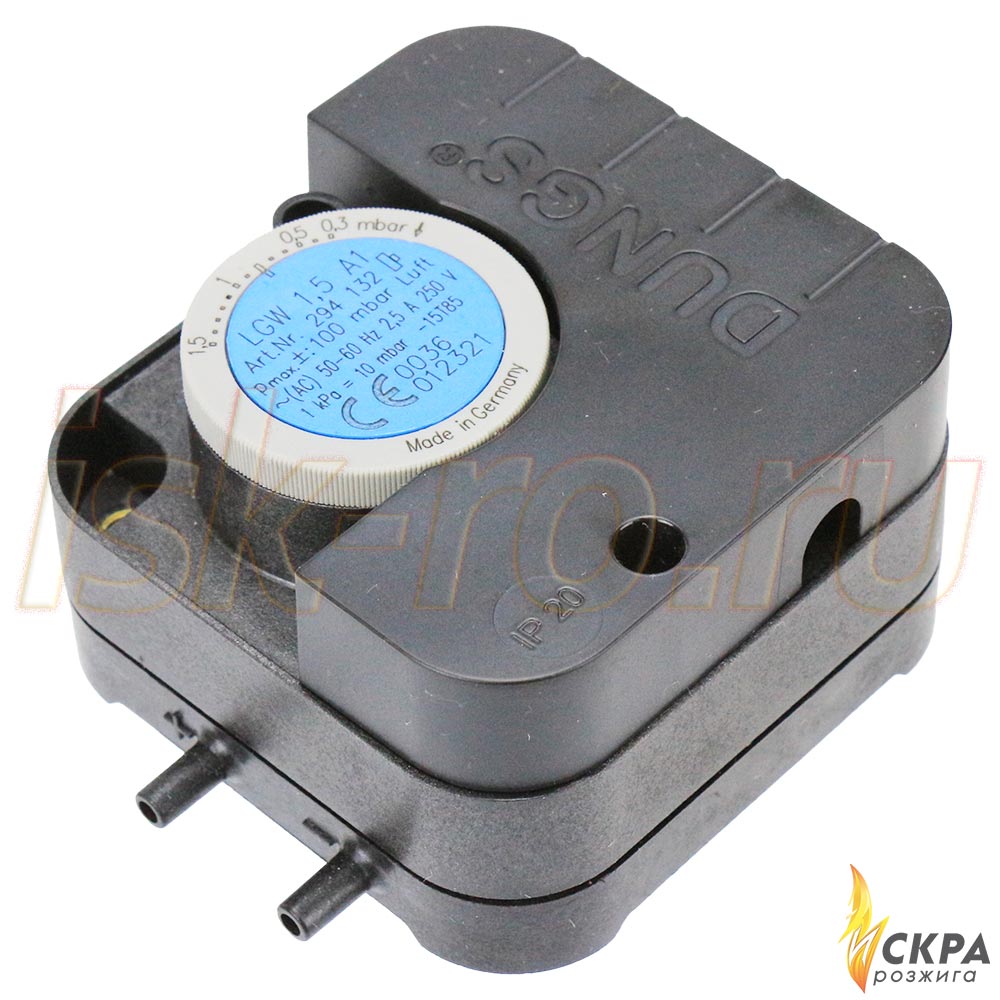 Реле давления LGW 1.5 A1 0.3-1.5 mbar 691456