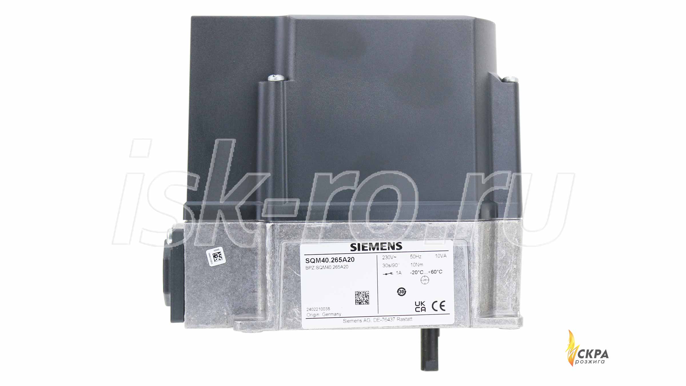 Сервопривод SIEMENS SQM40.265A20 230V 30S 24800A5