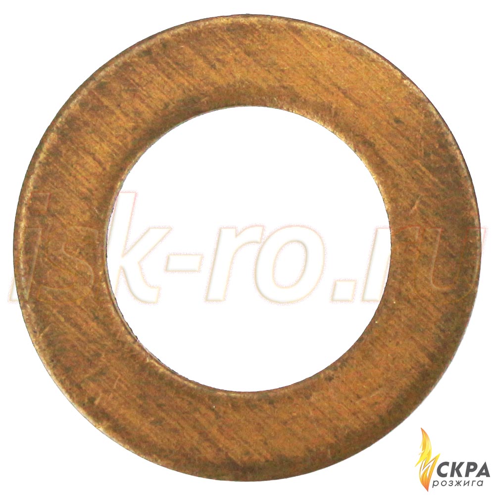 Прокладка медная 17x10x1,5 мм 440018