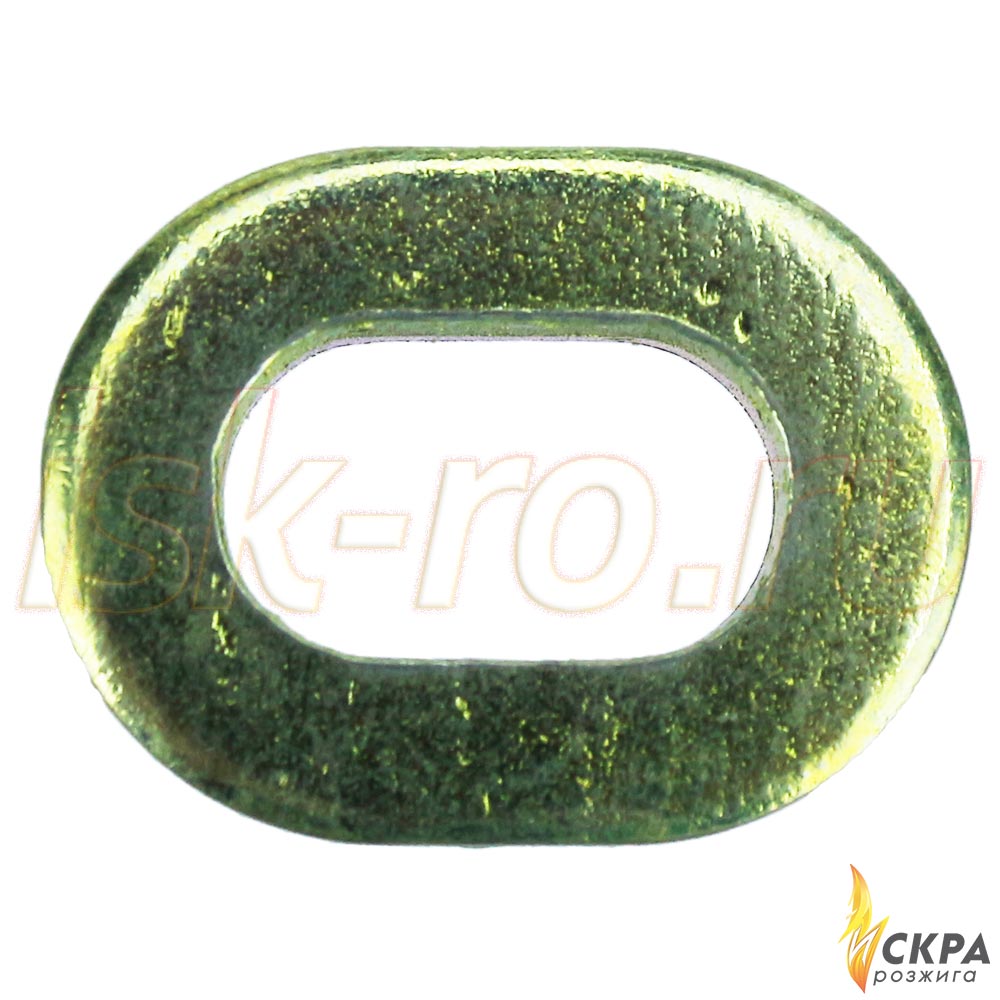 Прокладка 5.5 X 12 овальная метал. 24140014077
