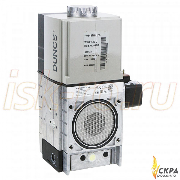 Клапан газовый W-MF SE512 S82 с реле GW50 A5/1 605333 Weishaupt