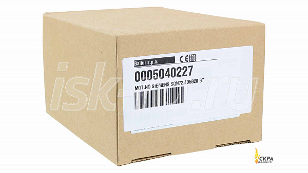 Сервопривод Siemens SQN72.4D5A20BT 0005040227