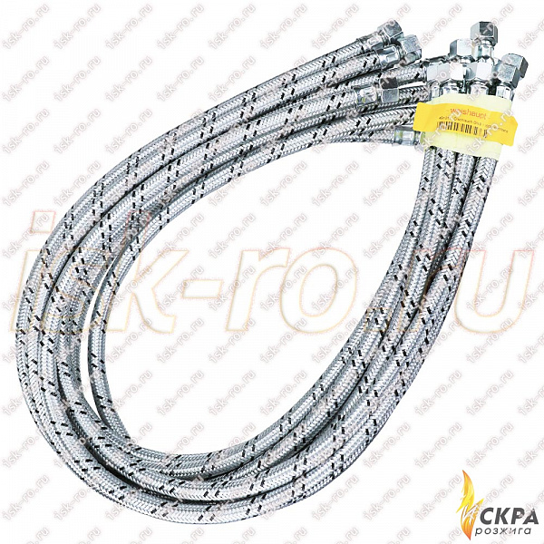 Шланг жидкотопливный DN8 G3/8 1000мм 491011 Weishaupt