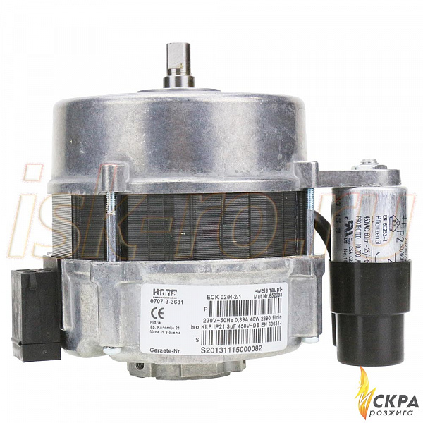 Электродвигатель ECK 02/H-2/1 Hidria 652093 Weishaupt