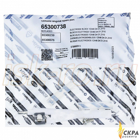 Блок электродов поджига 118 мм 65300738 Elco