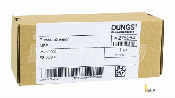 Датчик давления Dungs PS-50/200 275264