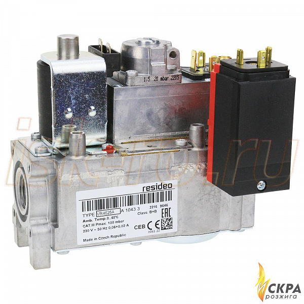 Клапан газовый VR4625AA1043U с реле 45.900.438-404 65300243 Elco