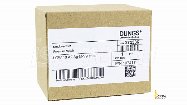 Реле давления Dungs LGW 10 A2 M 272336