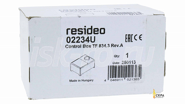 Топочный автомат Honeywell TF 834.3 rev.A 02234GR