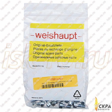 Винт Weishaupt M6 X 16 402352
