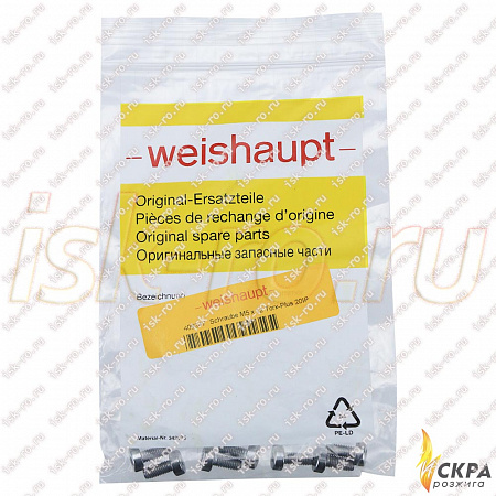 Винт Weishaupt М5 x 12 мм 409247