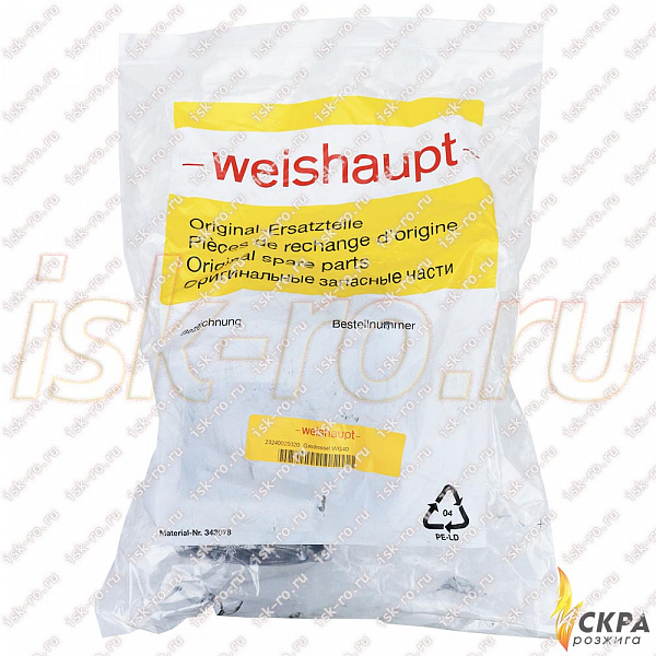 Заслонка газовая WG40 23240025020