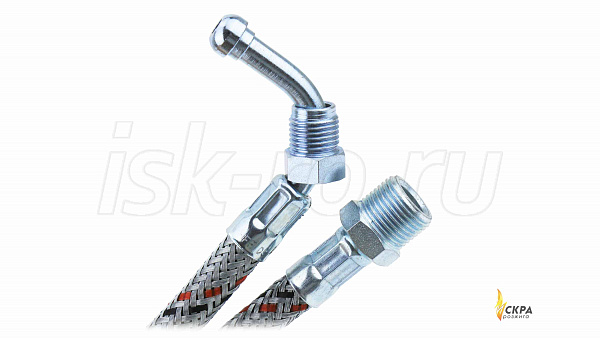 Шланг G/N L=1000 3/8 &quot;M X 1/4&quot;FC C90* 234FX22