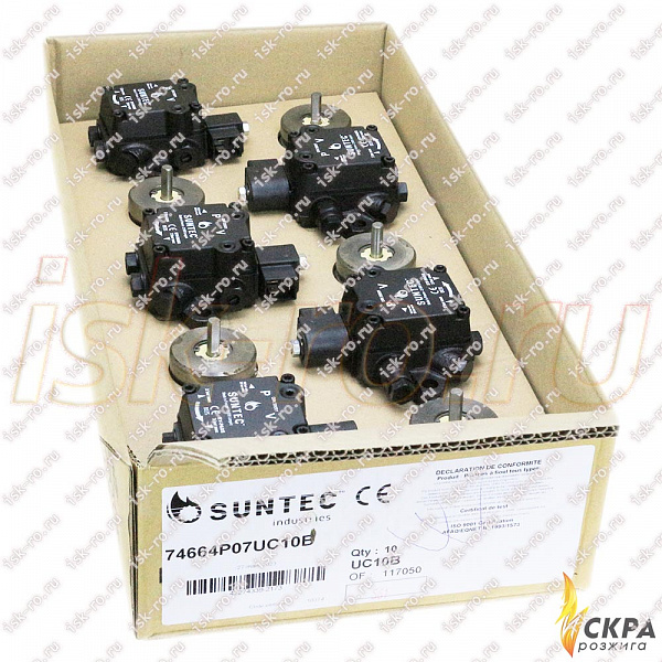 Насос Suntec для горелки AS 67 A 7466 4P 0500