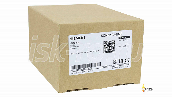 Сервопривод Siemens SQN72.2A4B20