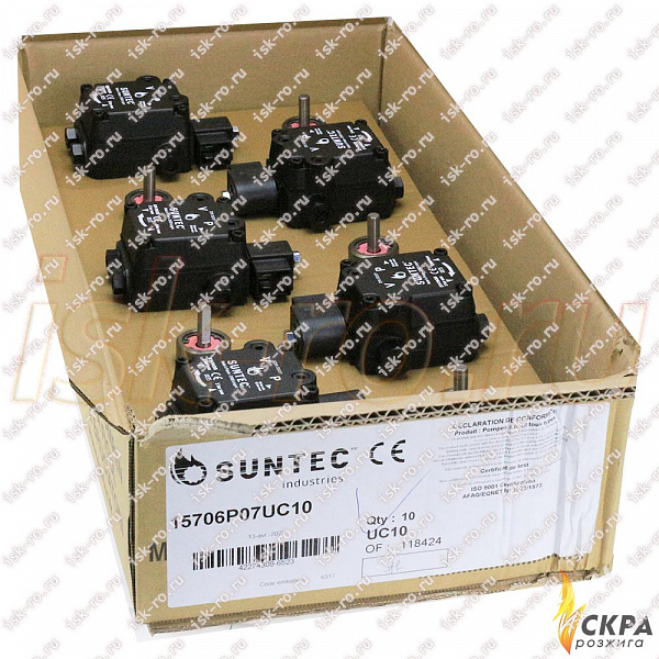 Насос Suntec для горелки AS 67 C 1570 6P 0500