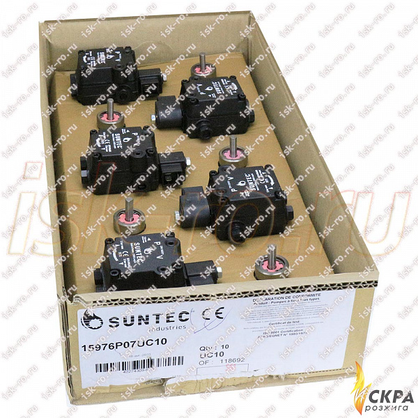 Насос Suntec для горелки AS 47 D K 1597 6P