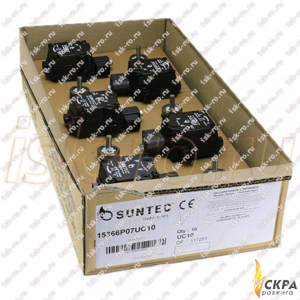 Насос Suntec для горелки AS 47 A 1536 6P 0500