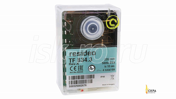 Топочный автомат Honeywell TF 834.3 rev.A 02234GR