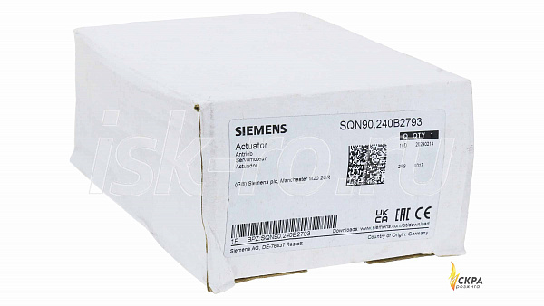 Сервопривод Siemens SQN90.240B2793